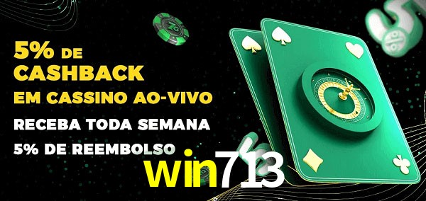 Promoções do cassino ao Vivo win713